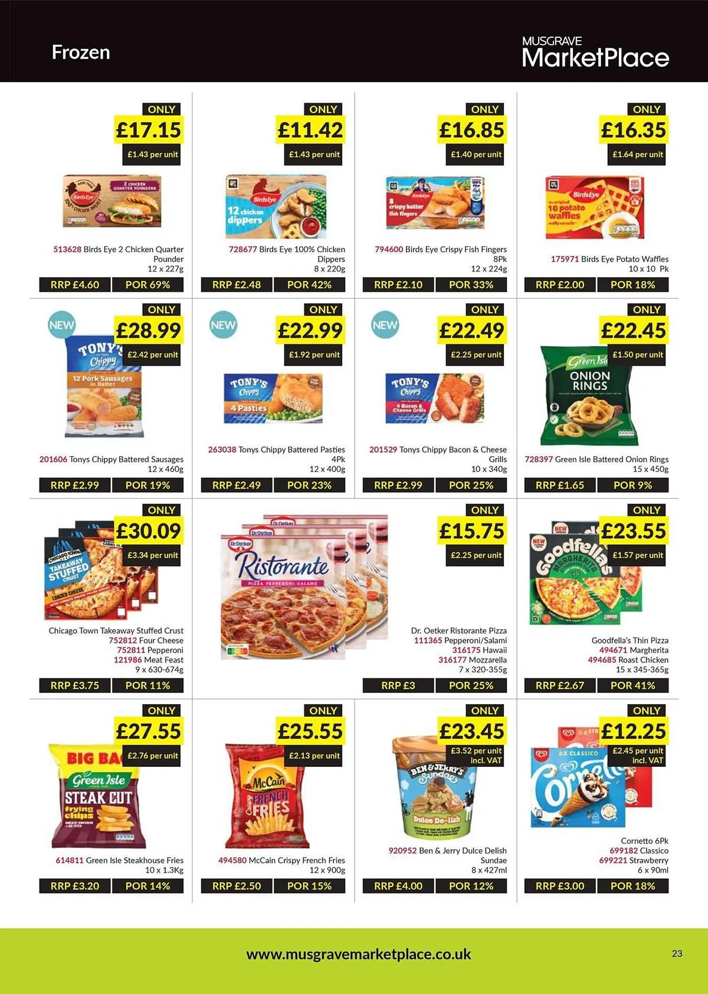 Musgrave MarketPlace leaflet from 25 August to 14 September 2025 - Catalogue Page 23