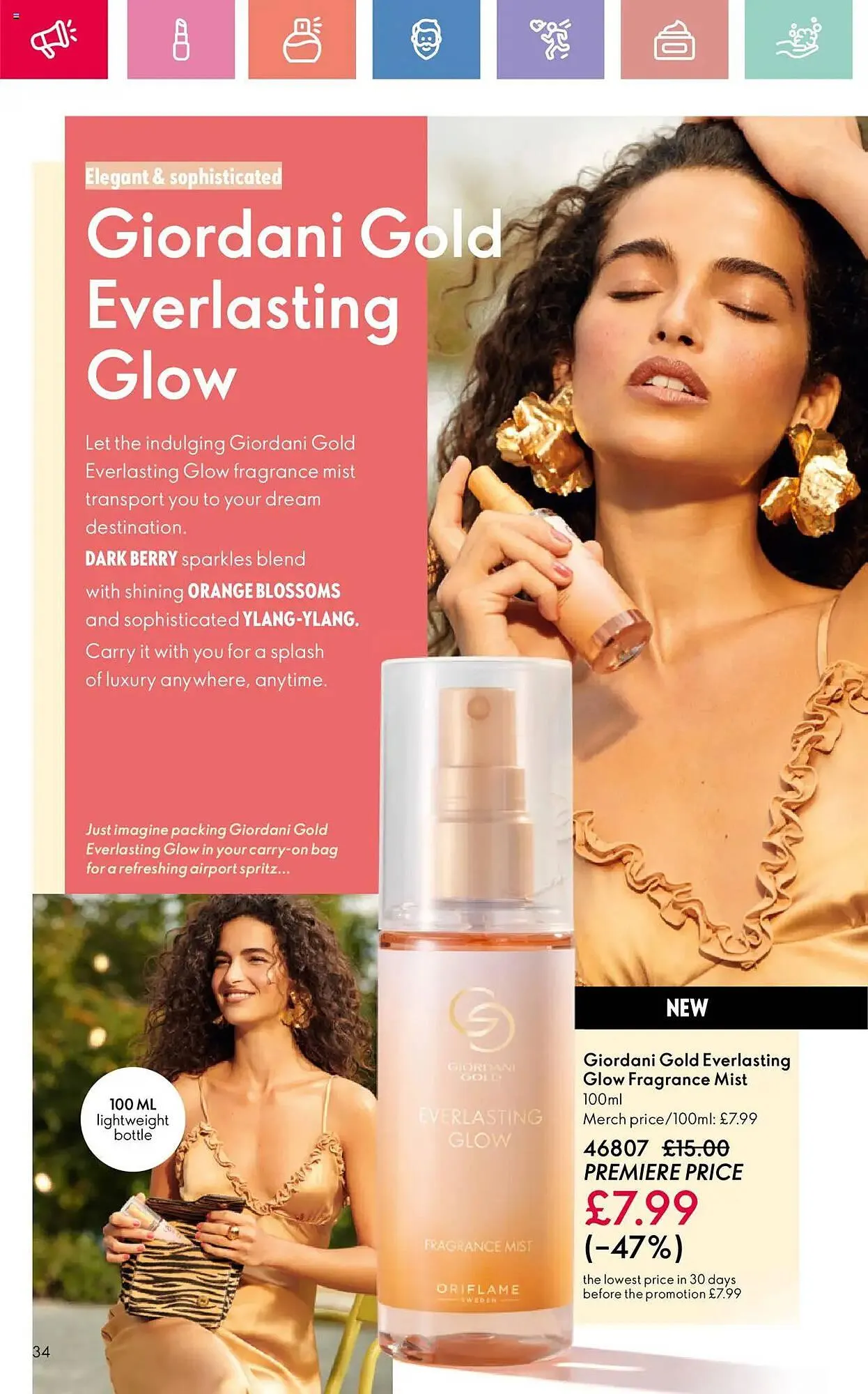 Oriflame leaflet from 31 July to 20 August 2025 - Catalogue Page 34