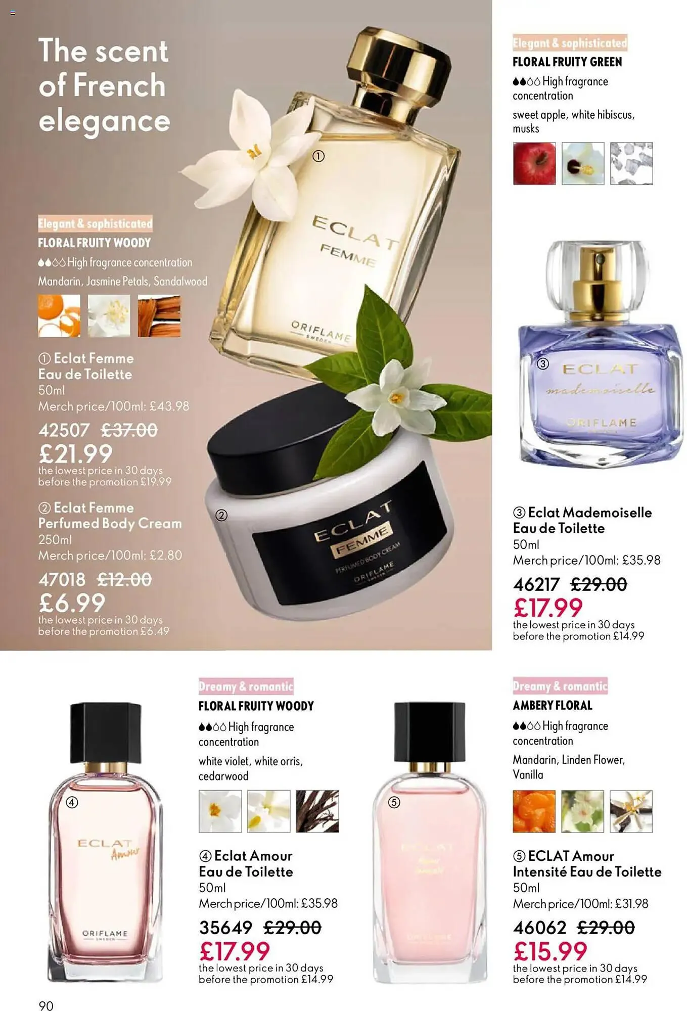 Oriflame leaflet from 11 September to 1 October 2025 - Catalogue Page 90