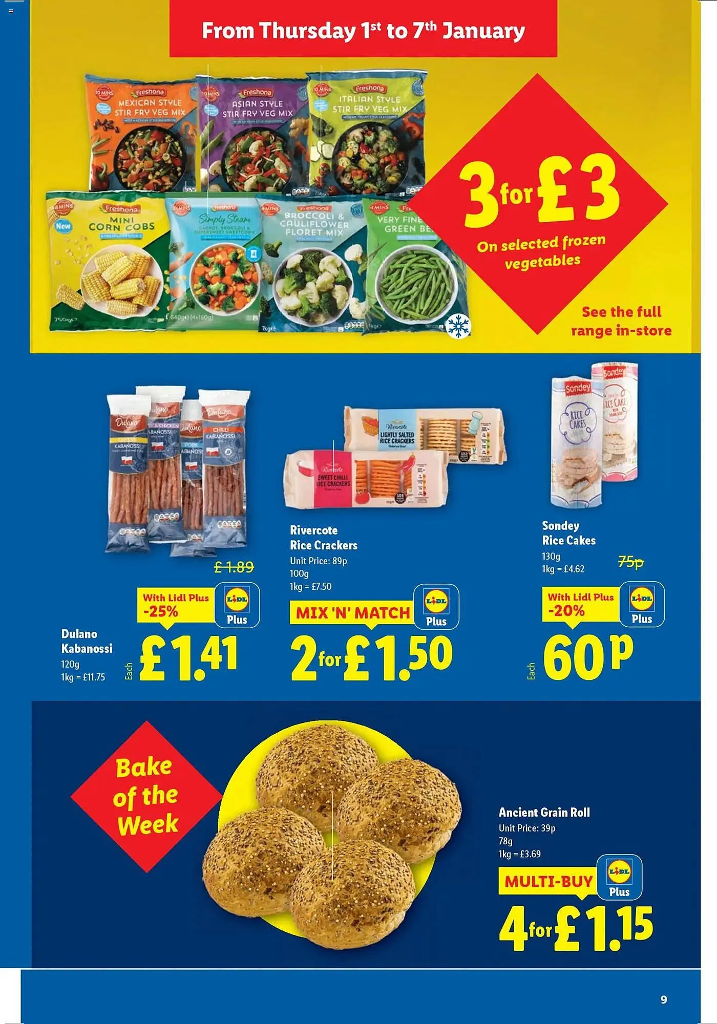 Lidl leaflet from 1 January to 7 January 2026 - Catalogue Page 9