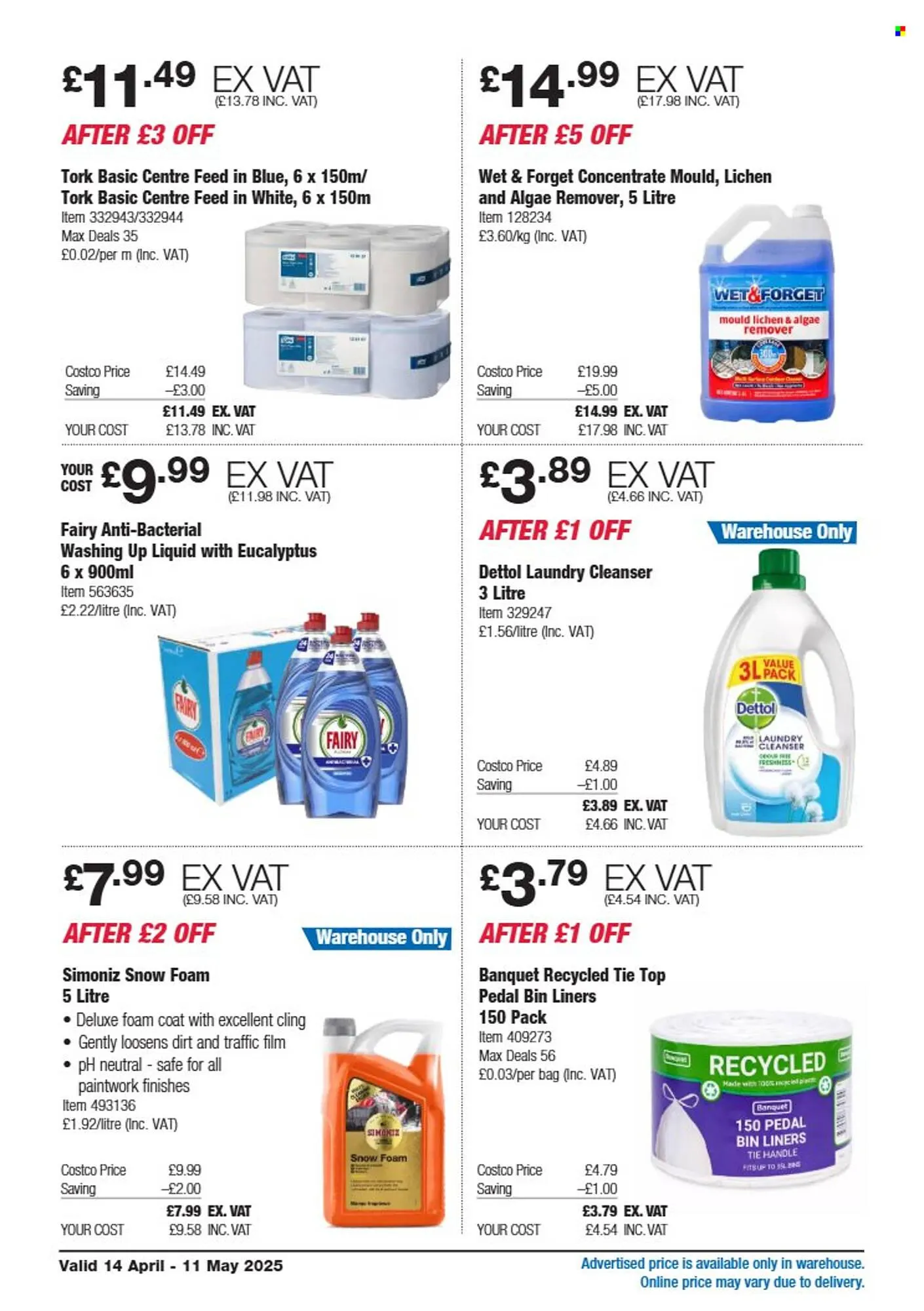 Costco leaflet from 14 April to 11 May 2025 - Catalogue Page 24