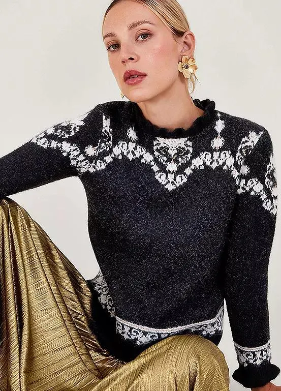 Monsoon Fabe Fair Isle Jumper