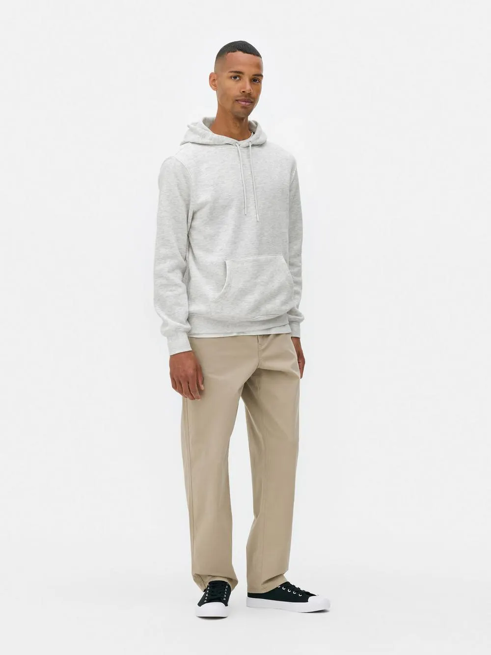 Drawstring Pullover Hoodie