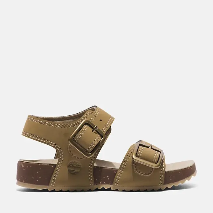 Castle Island Backstrap Sandal for Toddler in Beige