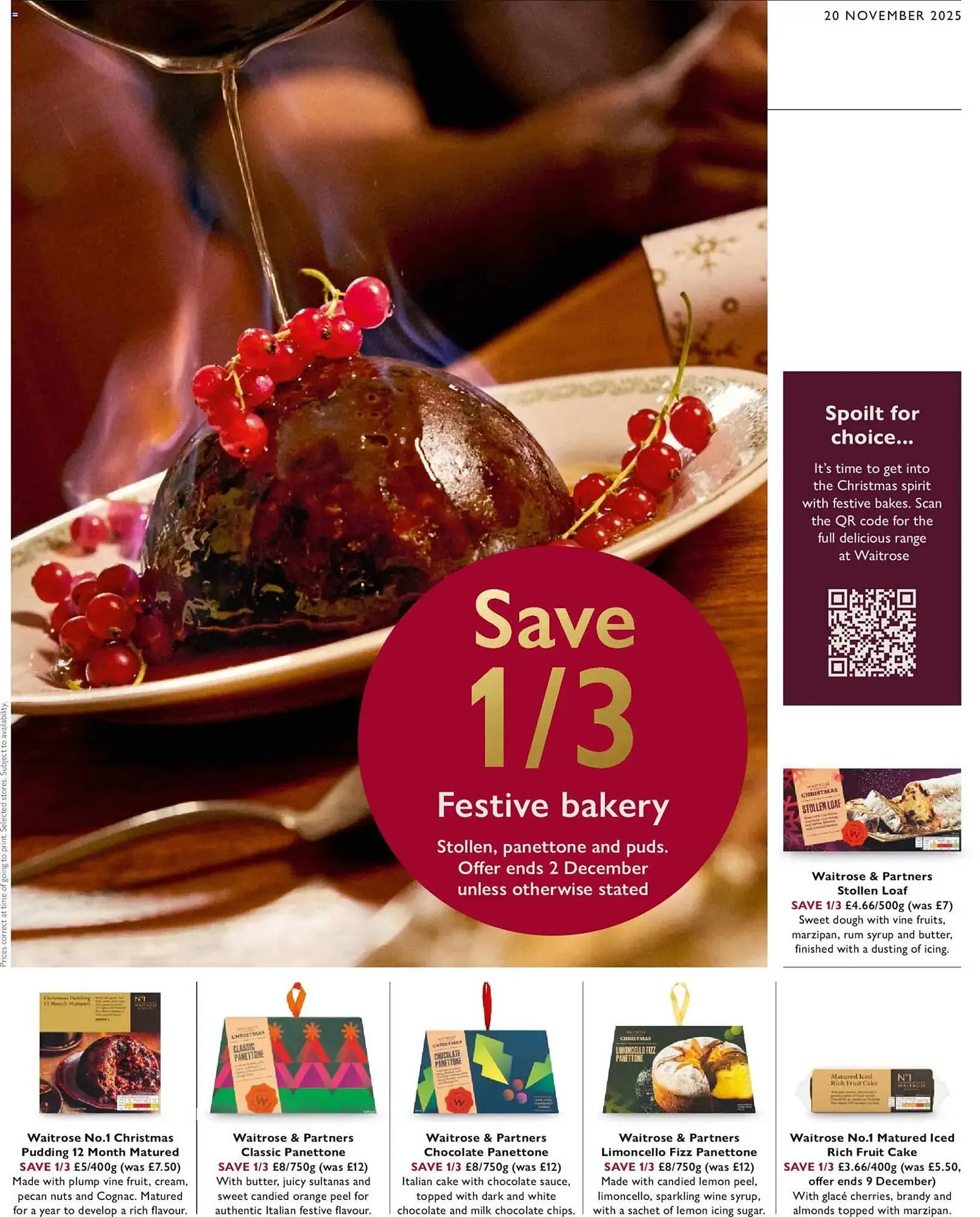 Waitrose catalogue from 20 November to 27 November 2025 - Catalogue Page 10