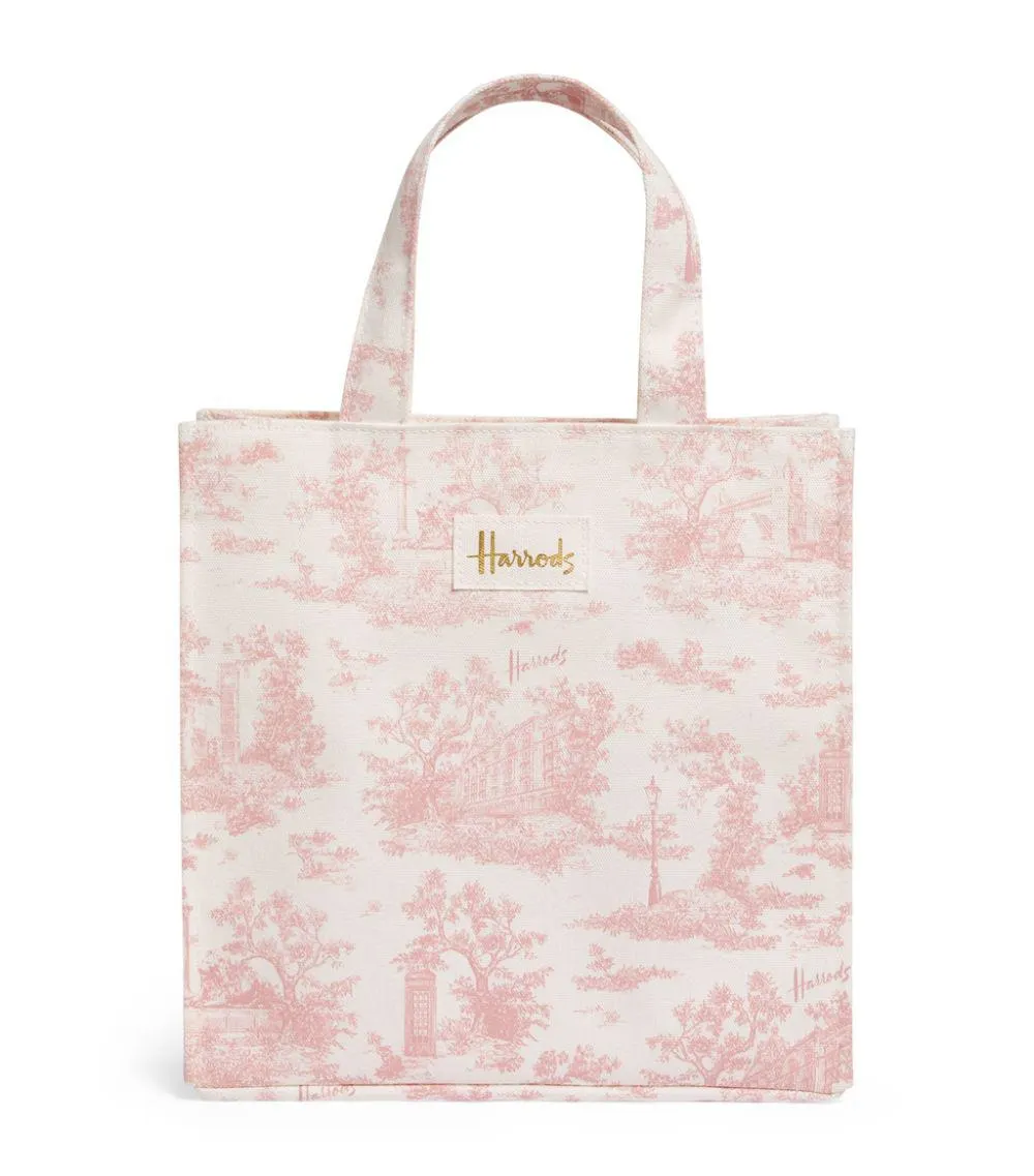 Small Toile Shopper Bag