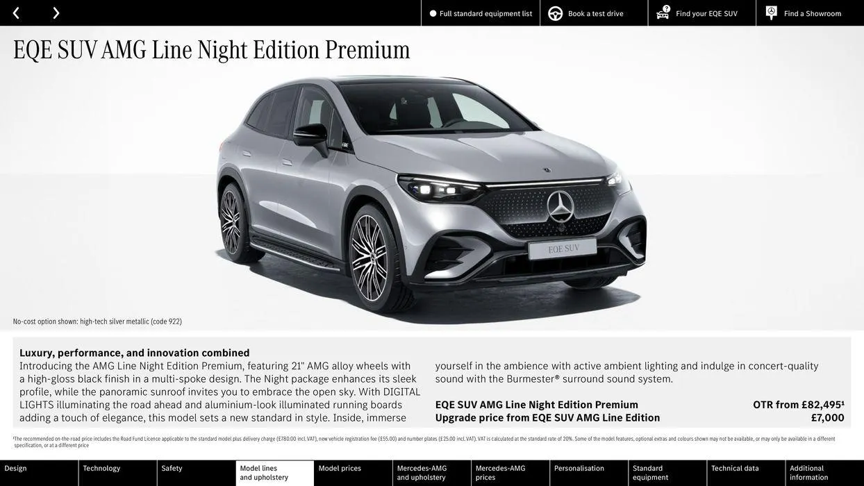 Mercedes Benz New EQE SUV from 24 August to 24 August 2025 - Catalogue Page 24