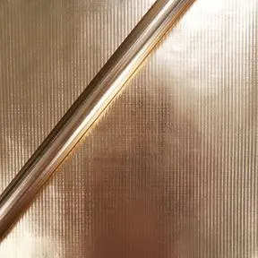 George Home Gold Ribbed Roll Wrap 2m