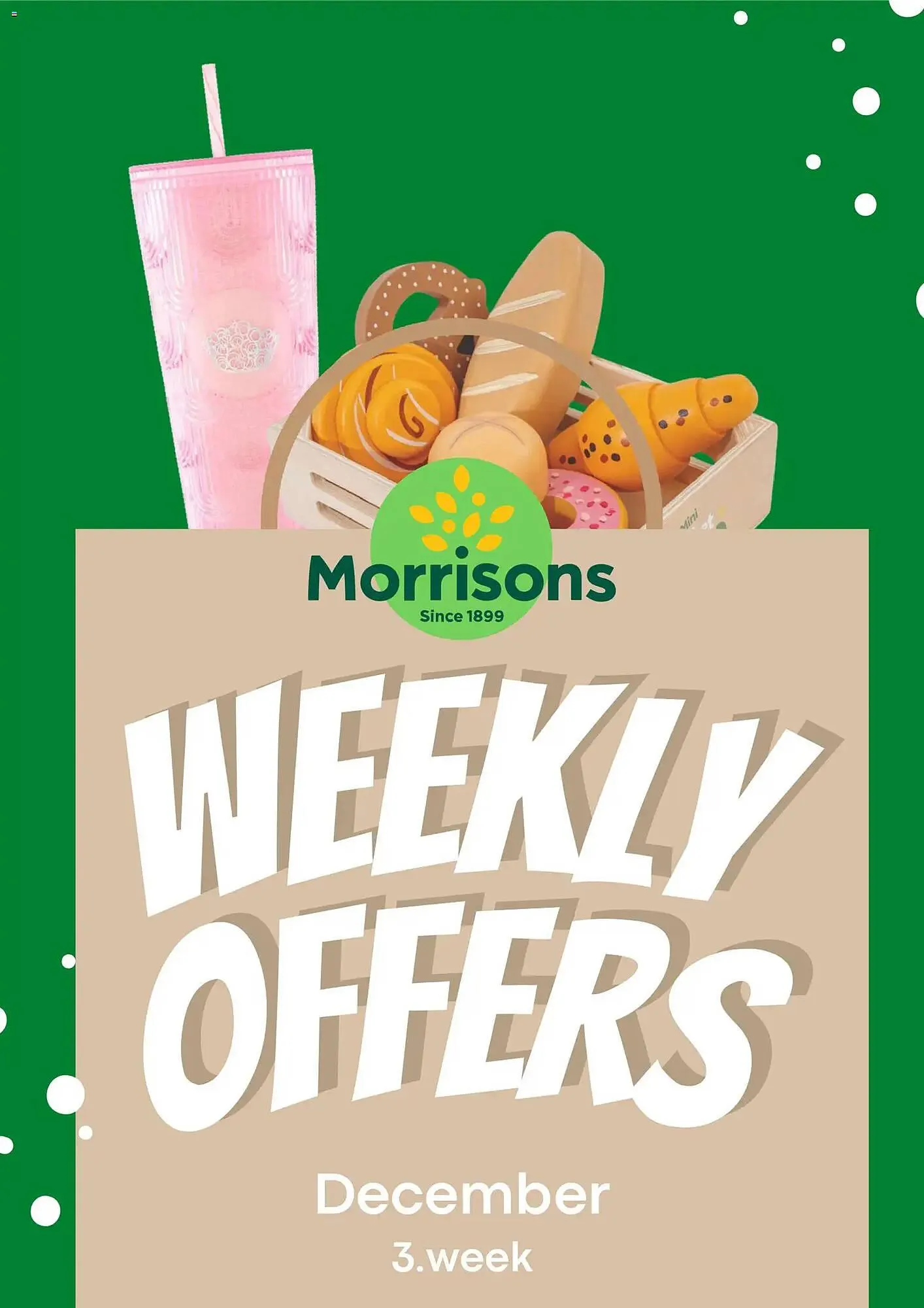 Morrisons leaflet from 15 December to 22 December 2025 - Catalogue Page 1