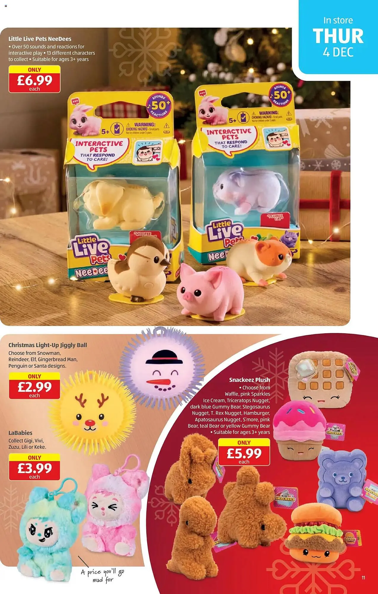 Aldi leaflet from 4 December to 8 December 2025 - Catalogue Page 11