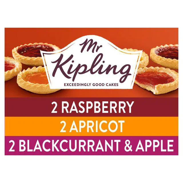 Mr Kipling Jam Tarts 6 per pack