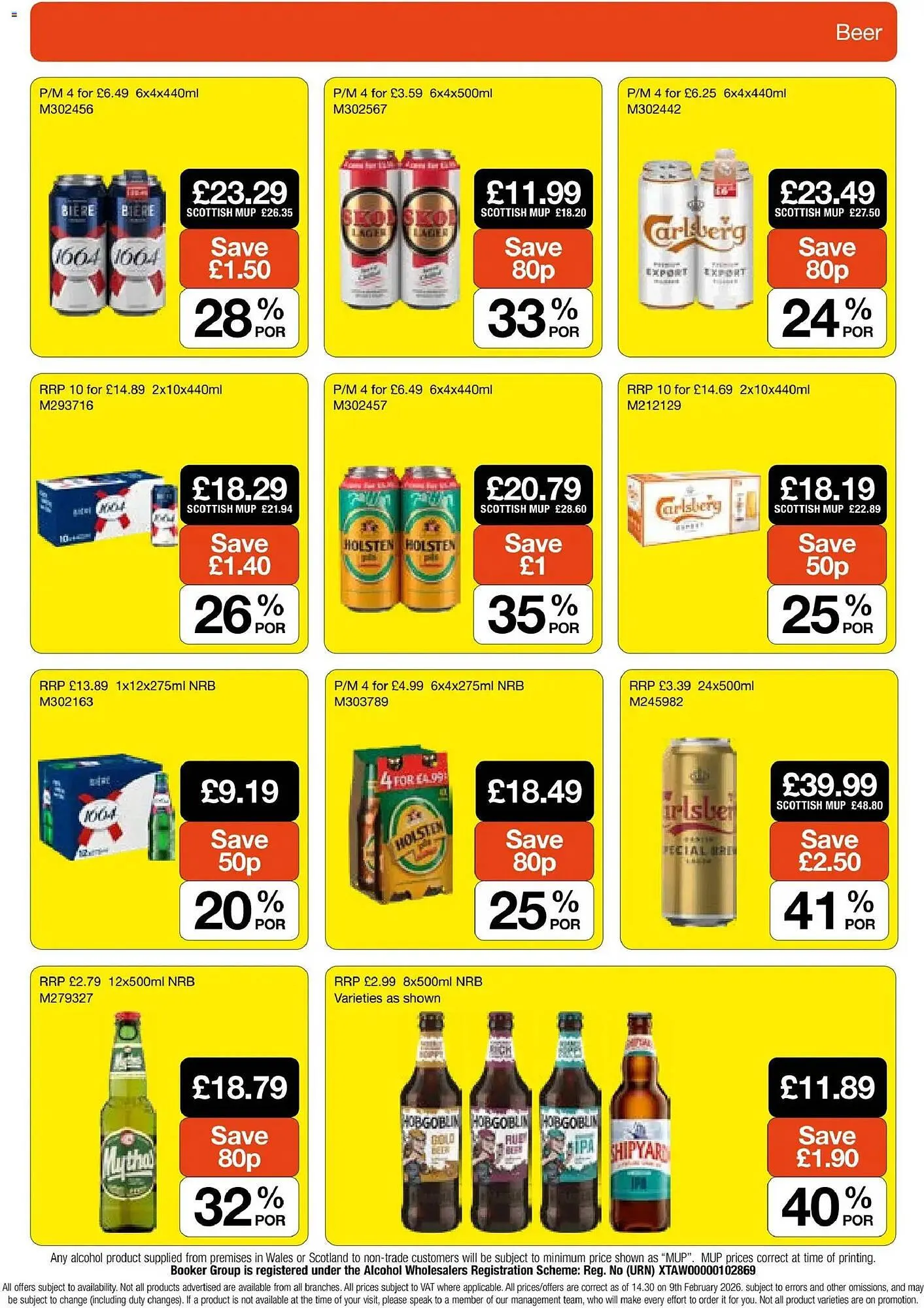 Booker Wholesale brochure from 4 March to 24 March 2026 - Catalogue Page 17