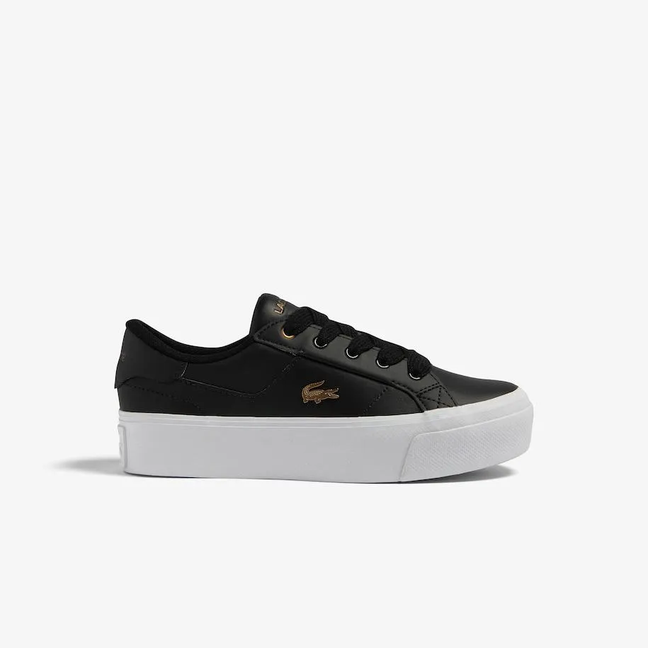 Women's Lacoste Ziane Platform Leather Trainers