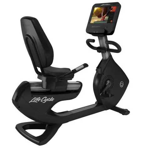 Life Fitness Platinum Club Series Recumbent Bike SE3HD Console (Titanium Storm) - Northampton Ex-Display Product