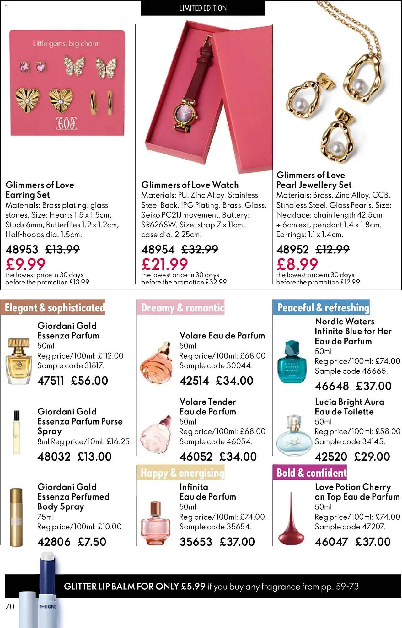 Oriflame catalogue from 15 April to 6 May 2026 - Catalogue Page 70