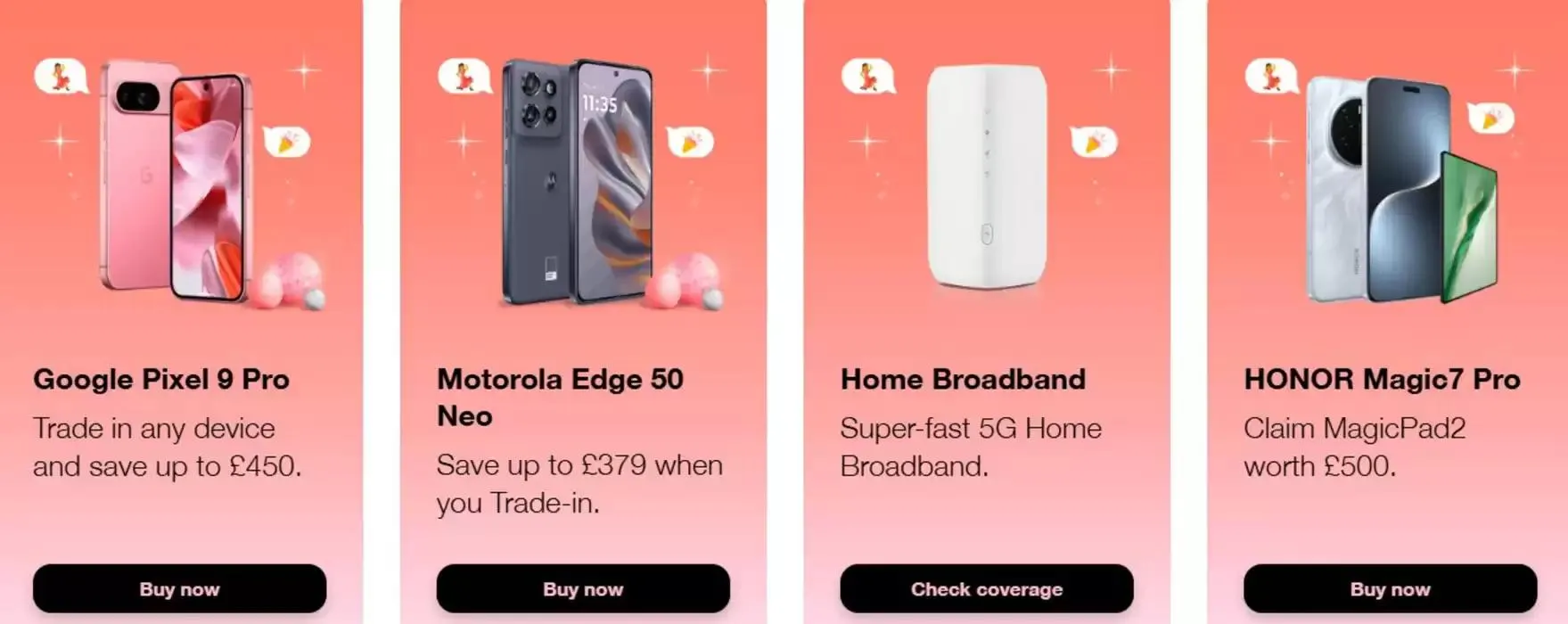 Phones, Broadband, And SIM Only Deals - 1