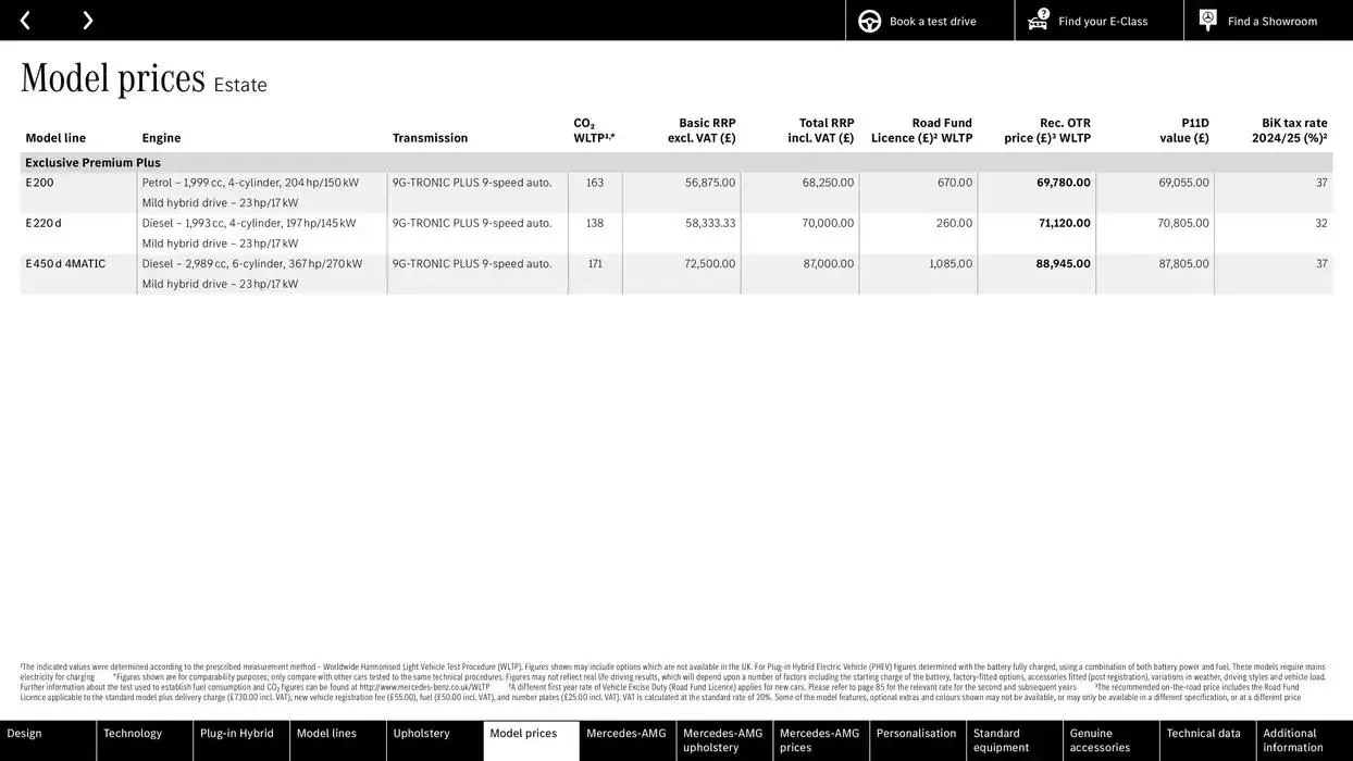 Mercedes Benz New E-Class Saloon from 17 October to 17 October 2025 - Catalogue Page 43