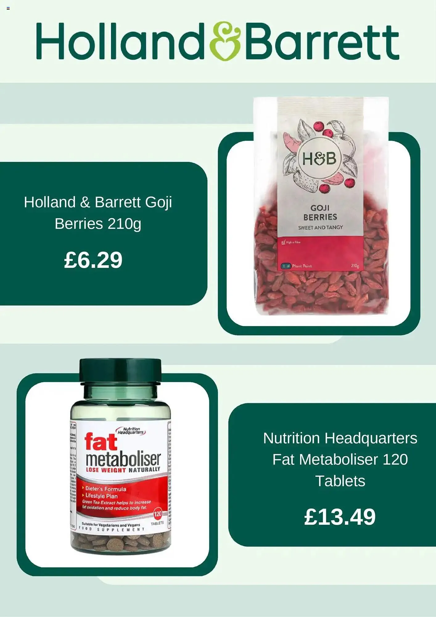 Holland & Barrett leaflet from 18 March to 17 April 2025 - Catalogue Page 4