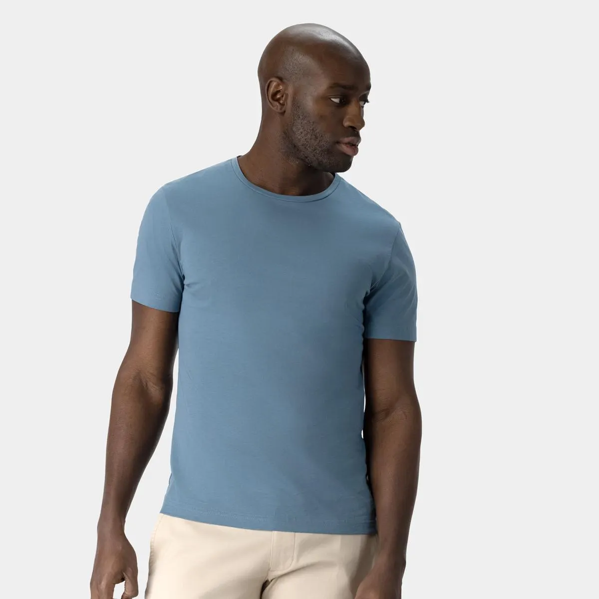 Steel blue t-shirt
