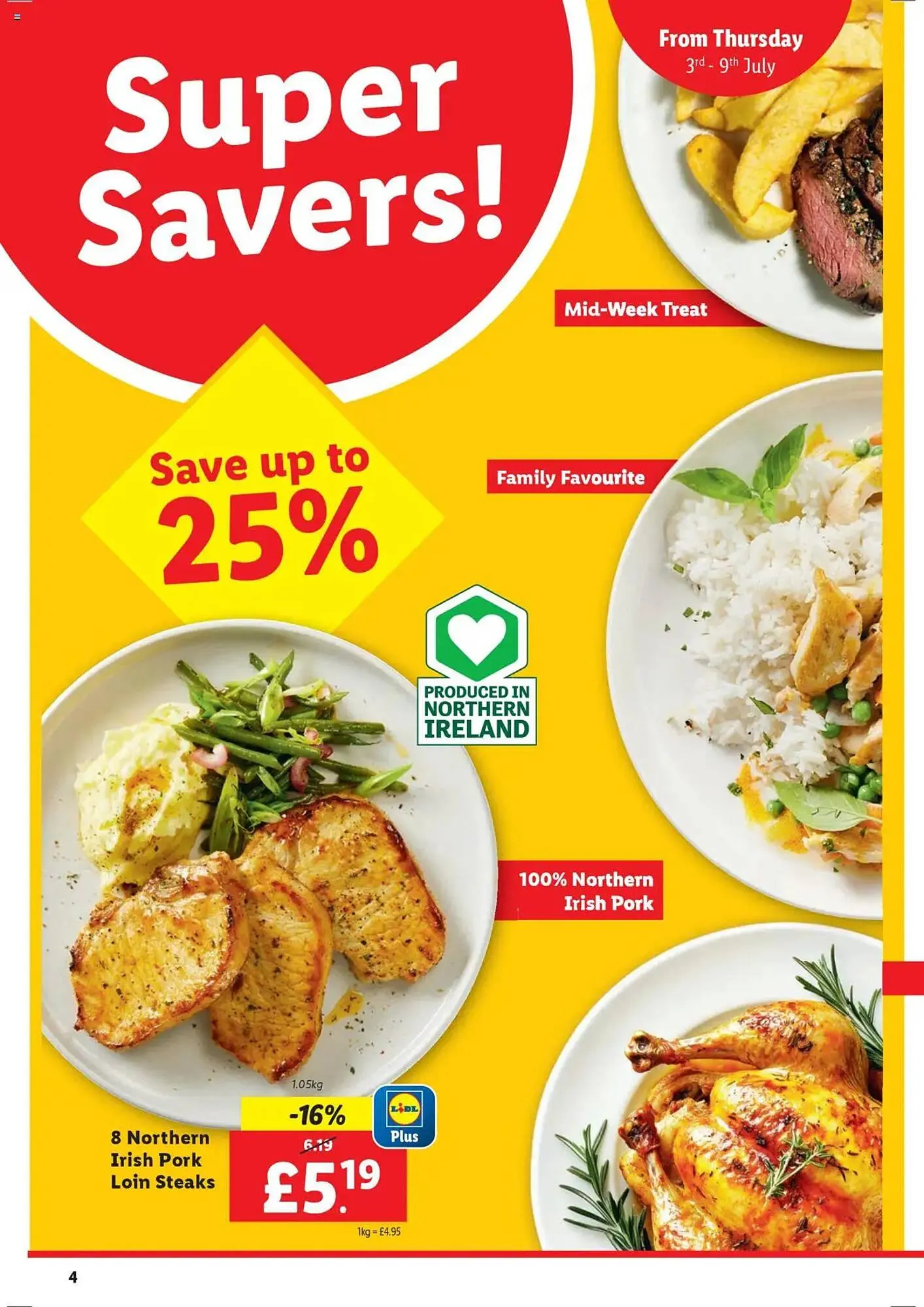 Lidl leaflet from 3 July to 9 July 2025 - Catalogue Page 4