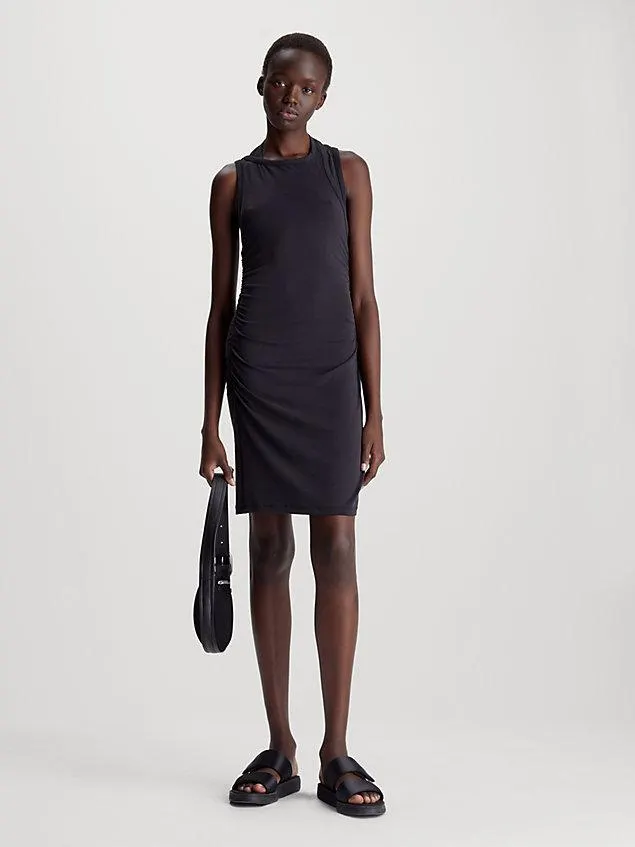 Soft Jersey Layered Tank Dress