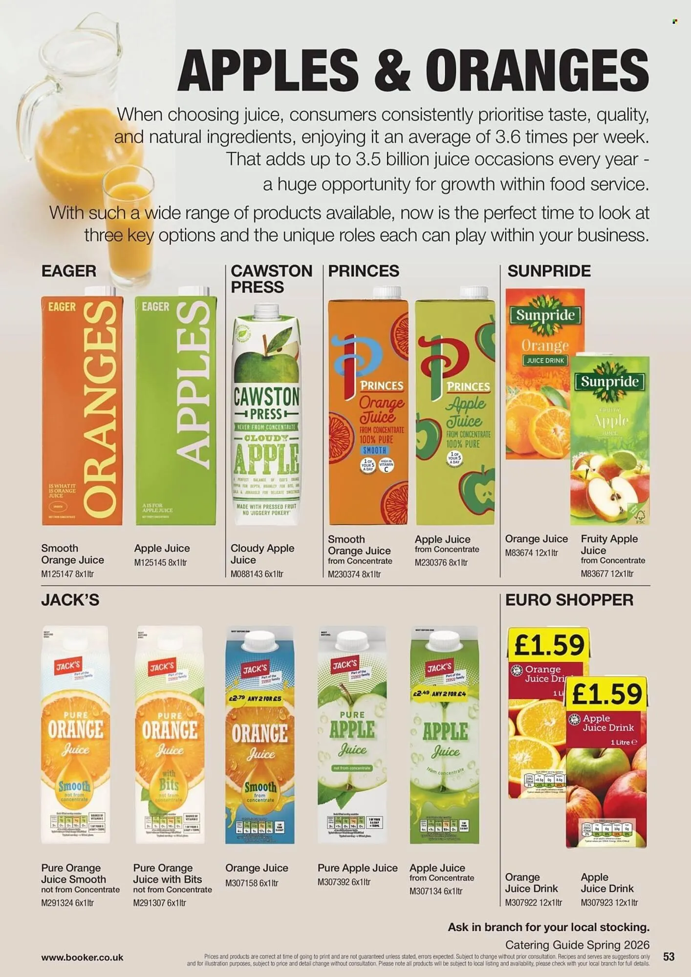 Booker Wholesale brochure from 4 March to 16 June 2026 - Catalogue Page 53