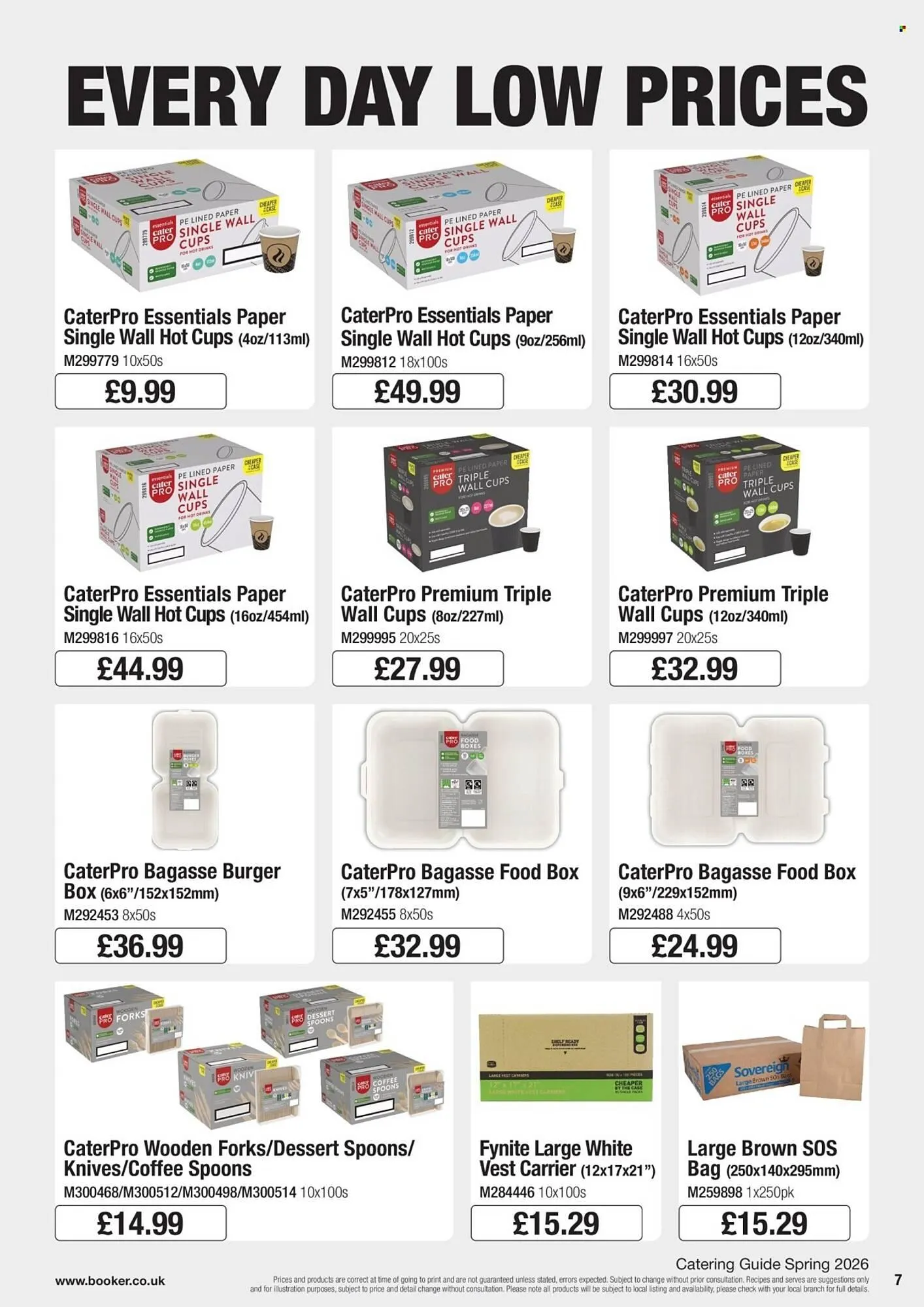 Booker Wholesale brochure from 4 March to 16 June 2026 - Catalogue Page 7