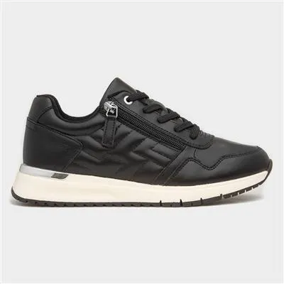 Track Womens Black Trainer