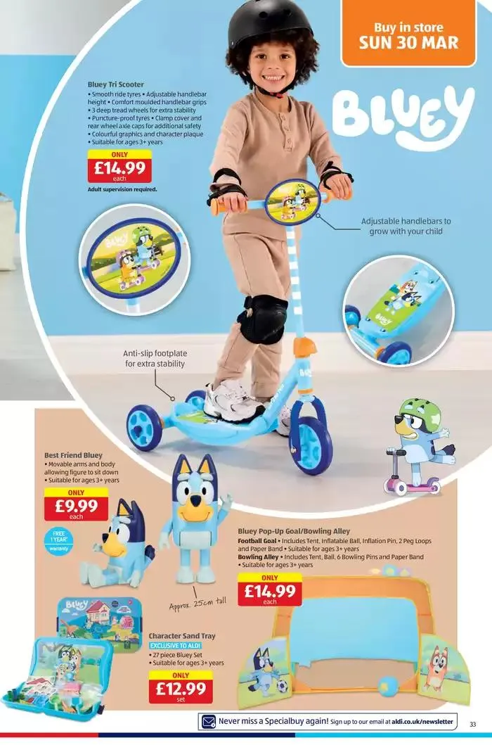 Aldi weekly offers from 27 March to 30 March 2025 - Catalogue Page 33