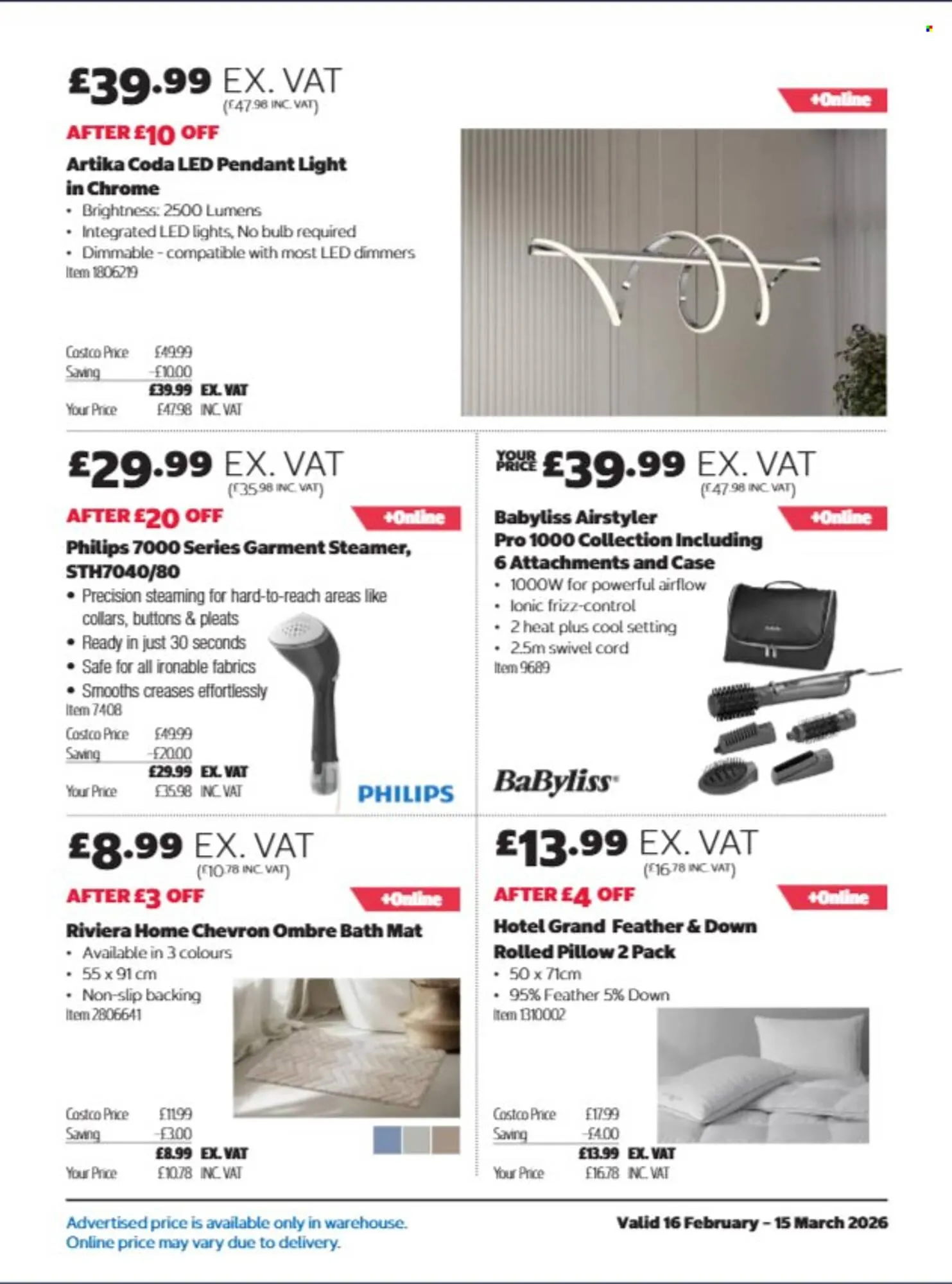 Costco leaflet from 16 February to 15 March 2026 - Catalogue Page 7