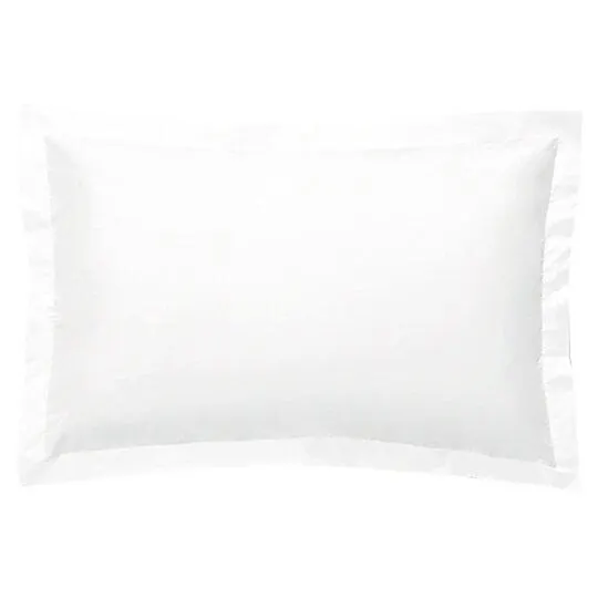 Fox & Ivy White 400 Thread Count Oxford Pillowcase