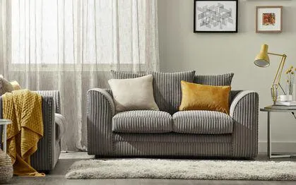 Chicago Fabric 2 Seater Sofa