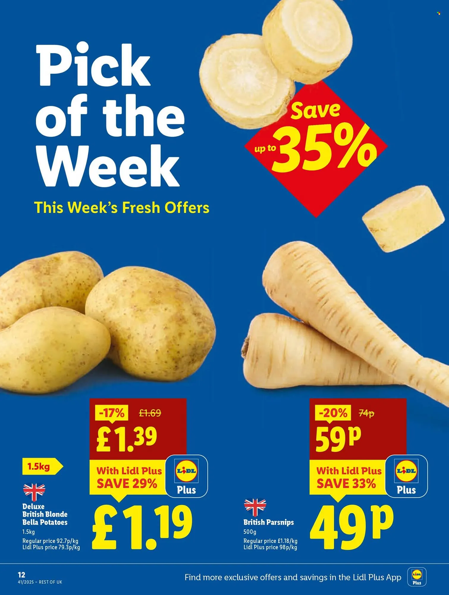 Lidl leaflet from 9 October to 15 October 2025 - Catalogue Page 12