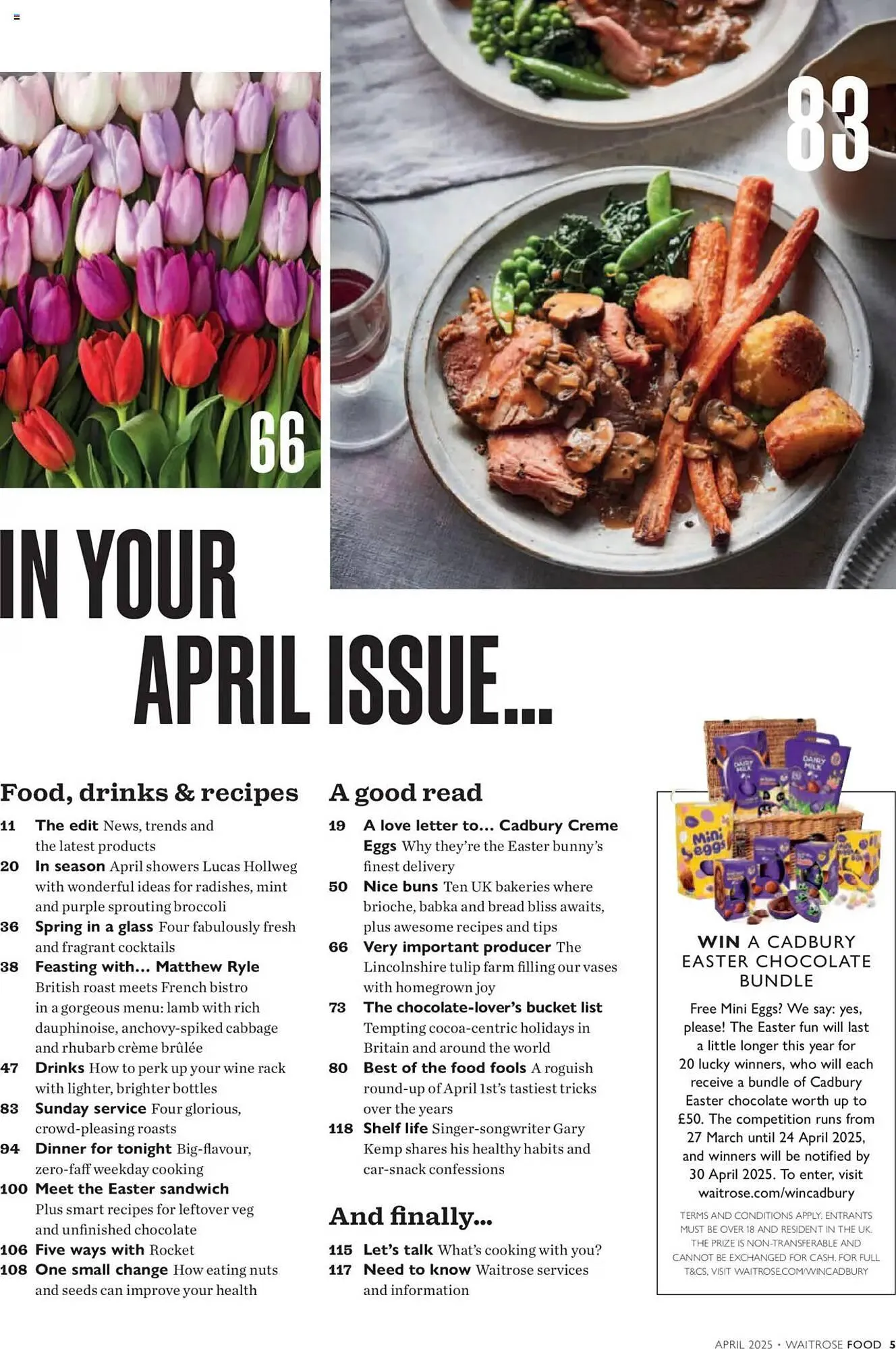 Waitrose leaflet from 26 March to 30 April 2025 - Catalogue Page 5