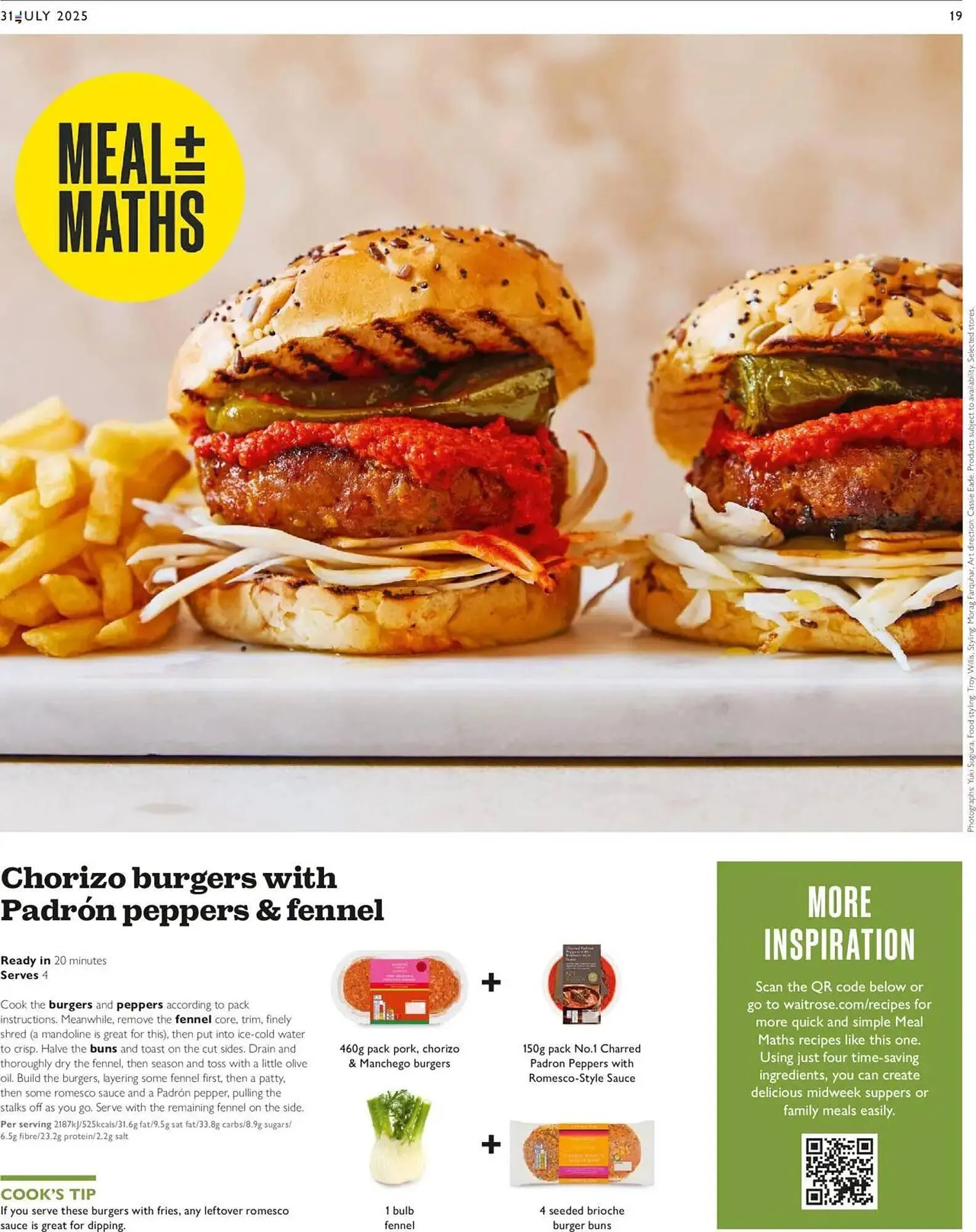 Waitrose leaflet from 31 July to 7 August 2025 - Catalogue Page 19