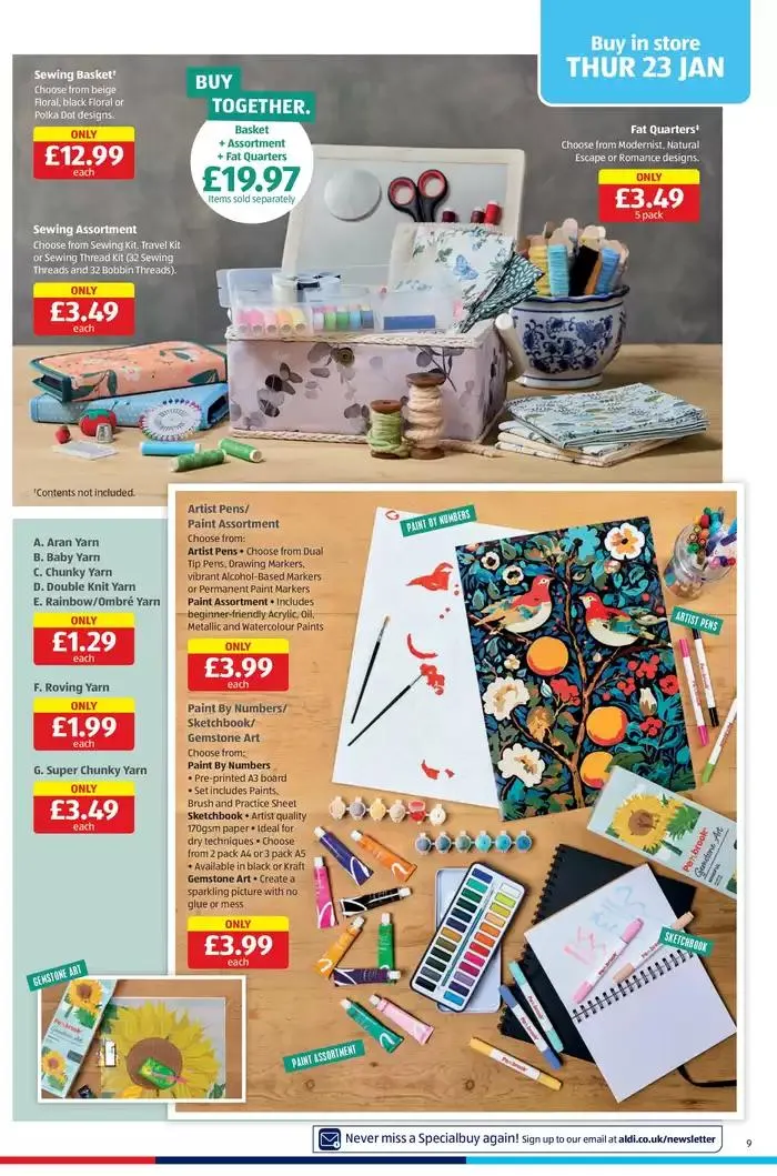 Current special promotions from 30 January to 13 February 2025 - Catalogue Page 9