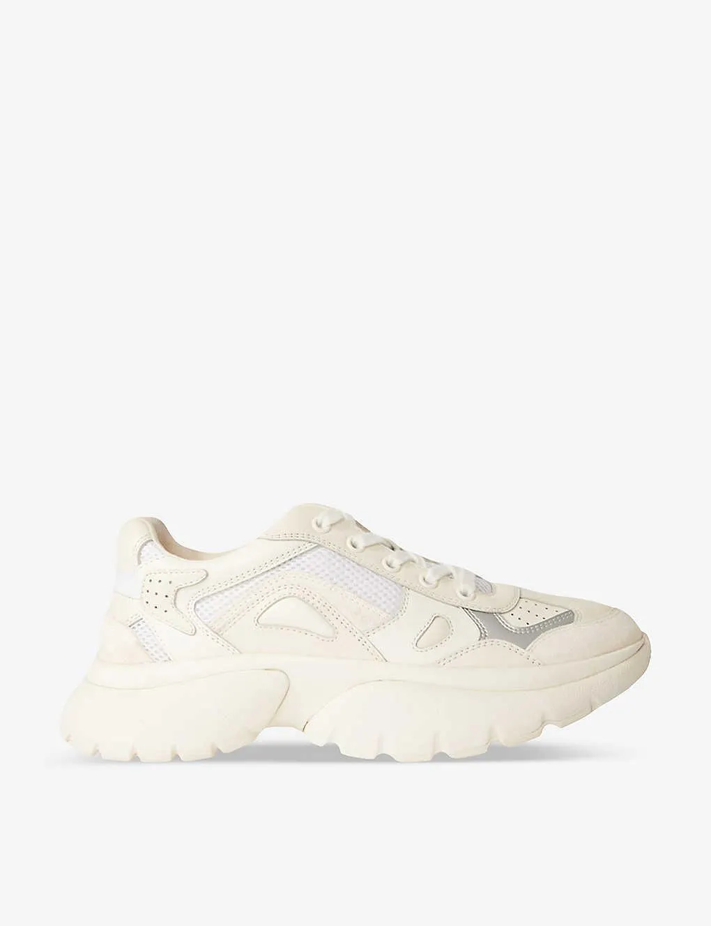 W20 Neo chunky faux-leather low-top trainers