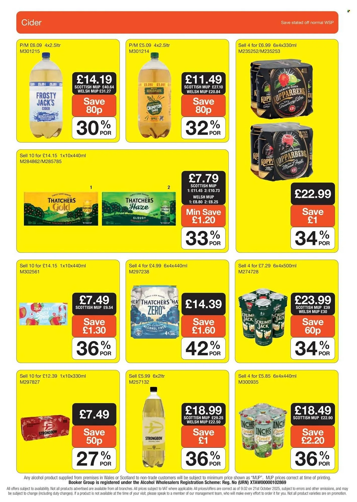 Booker Wholesale brochure from 5 November to 2 December 2025 - Catalogue Page 18
