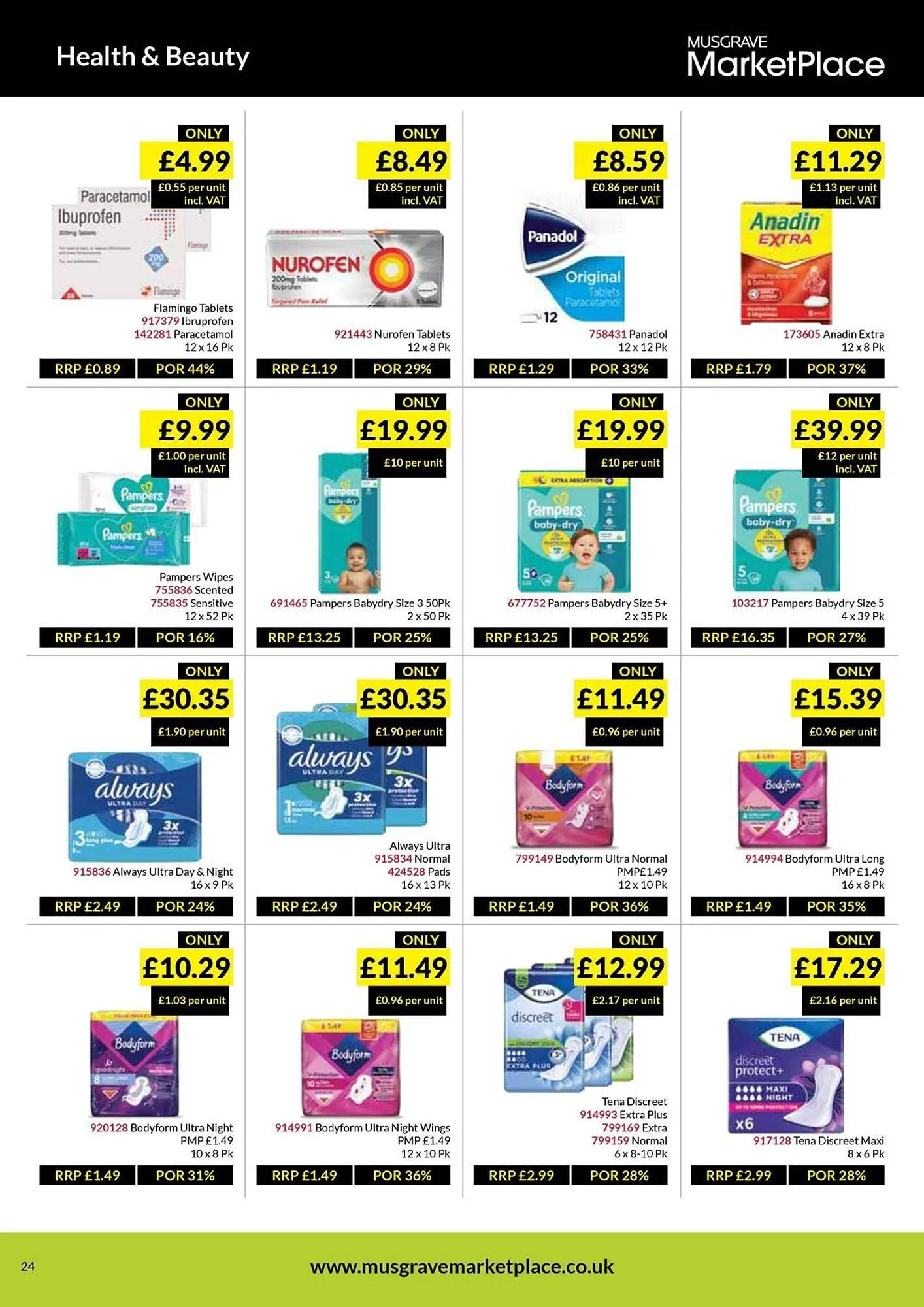 Musgrave MarketPlace leaflet from 23 April to 11 May 2025 - Catalogue Page 24