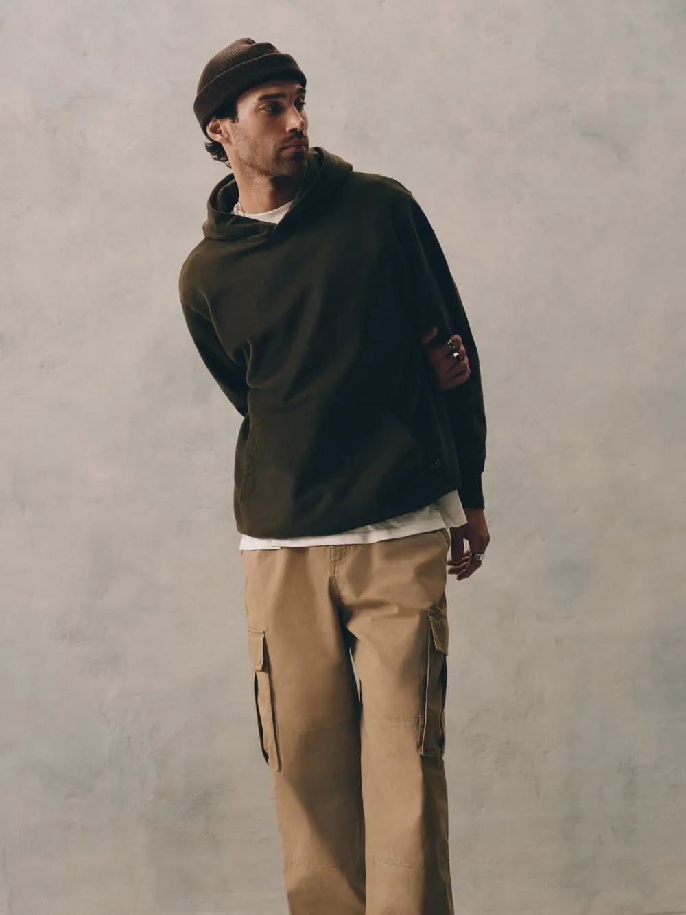 Mikina The Stronghold s kapucí a logem pantera