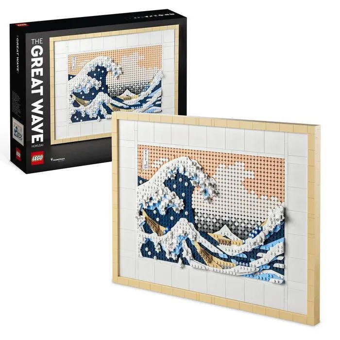 LEGO® 31208 ART Hokusai – The Great Wave Wall Art Adults Set