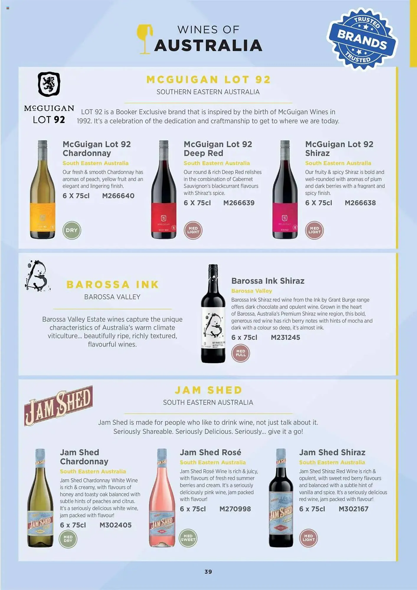 Booker Wholesale leaflet from 7 July to 1 January 2026 - Catalogue Page 39