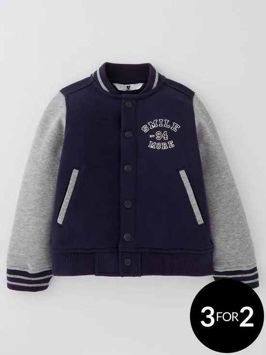 Mini V by Very Boys Baseball Jacket