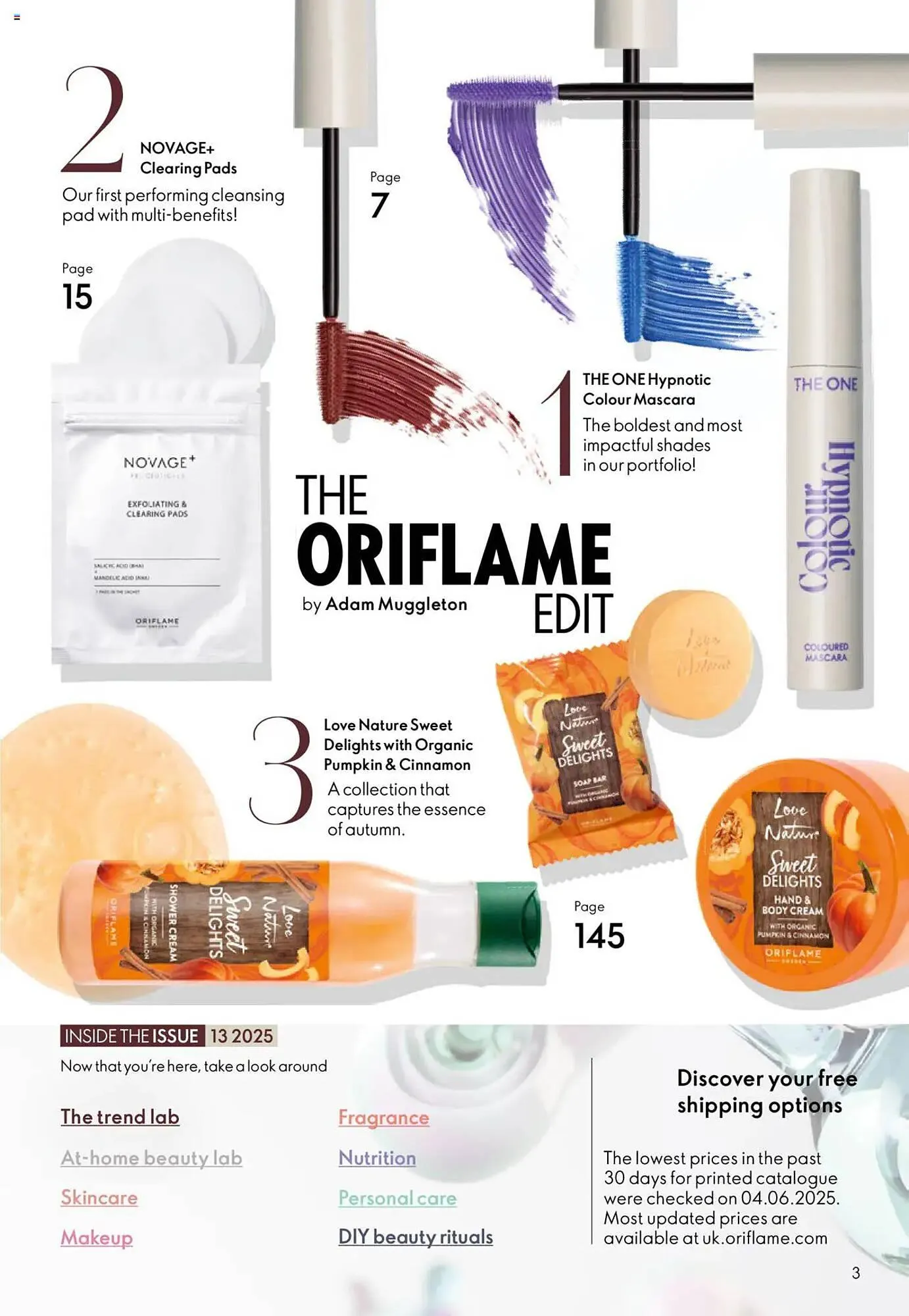 Oriflame leaflet from 11 September to 1 October 2025 - Catalogue Page 3