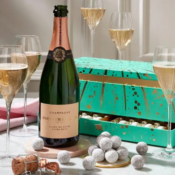 The Champagne & Chocolate Gift Box