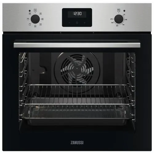 Zanussi ZOHNX3X1 FanCook Single Oven - Stainless Steel