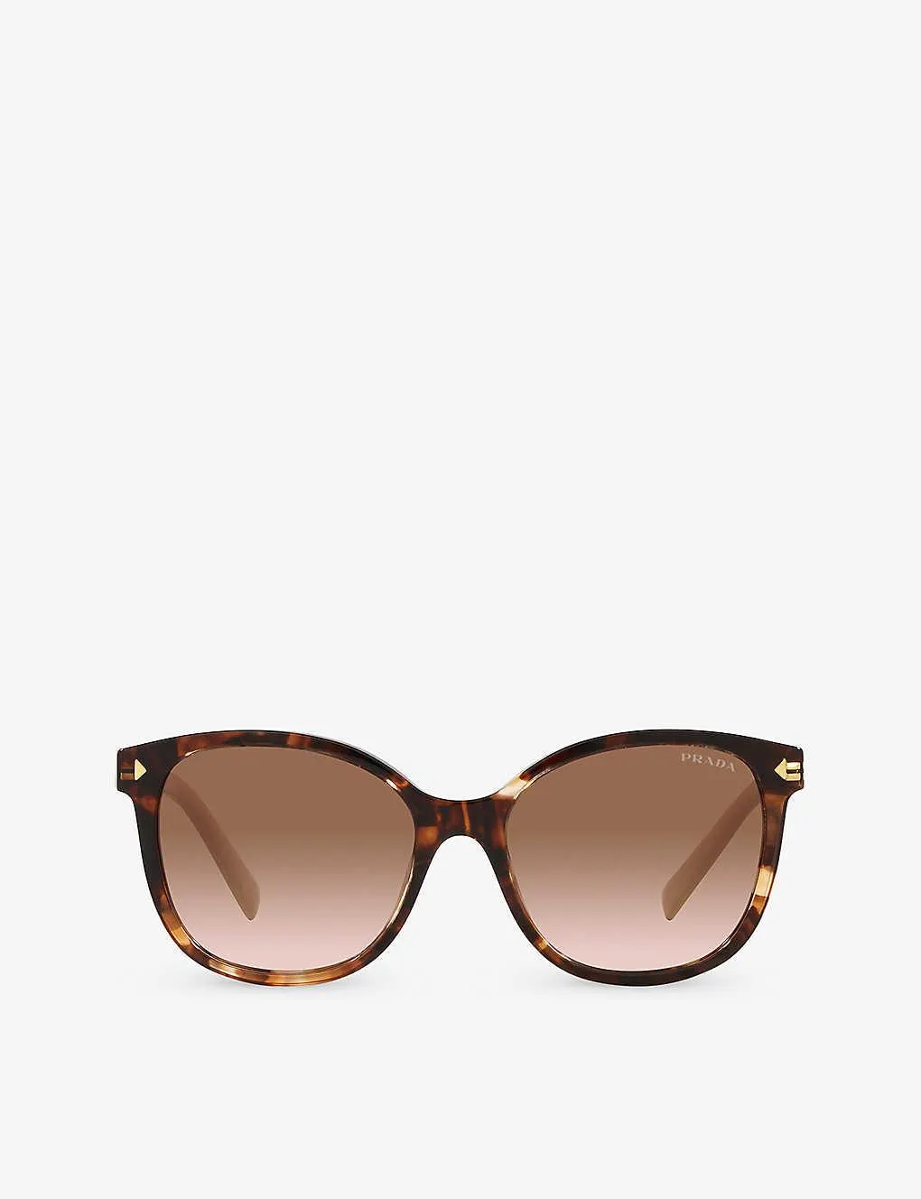 PR 22ZS square-frame tortoiseshell acetate sunglasses