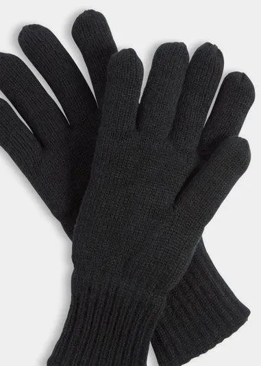 Heat Holders Black Gloves - Small/Medium