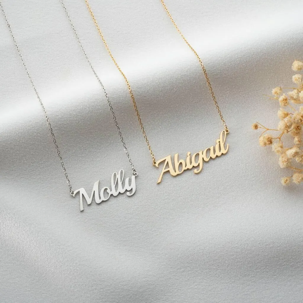 Sterling Silver Name Necklace