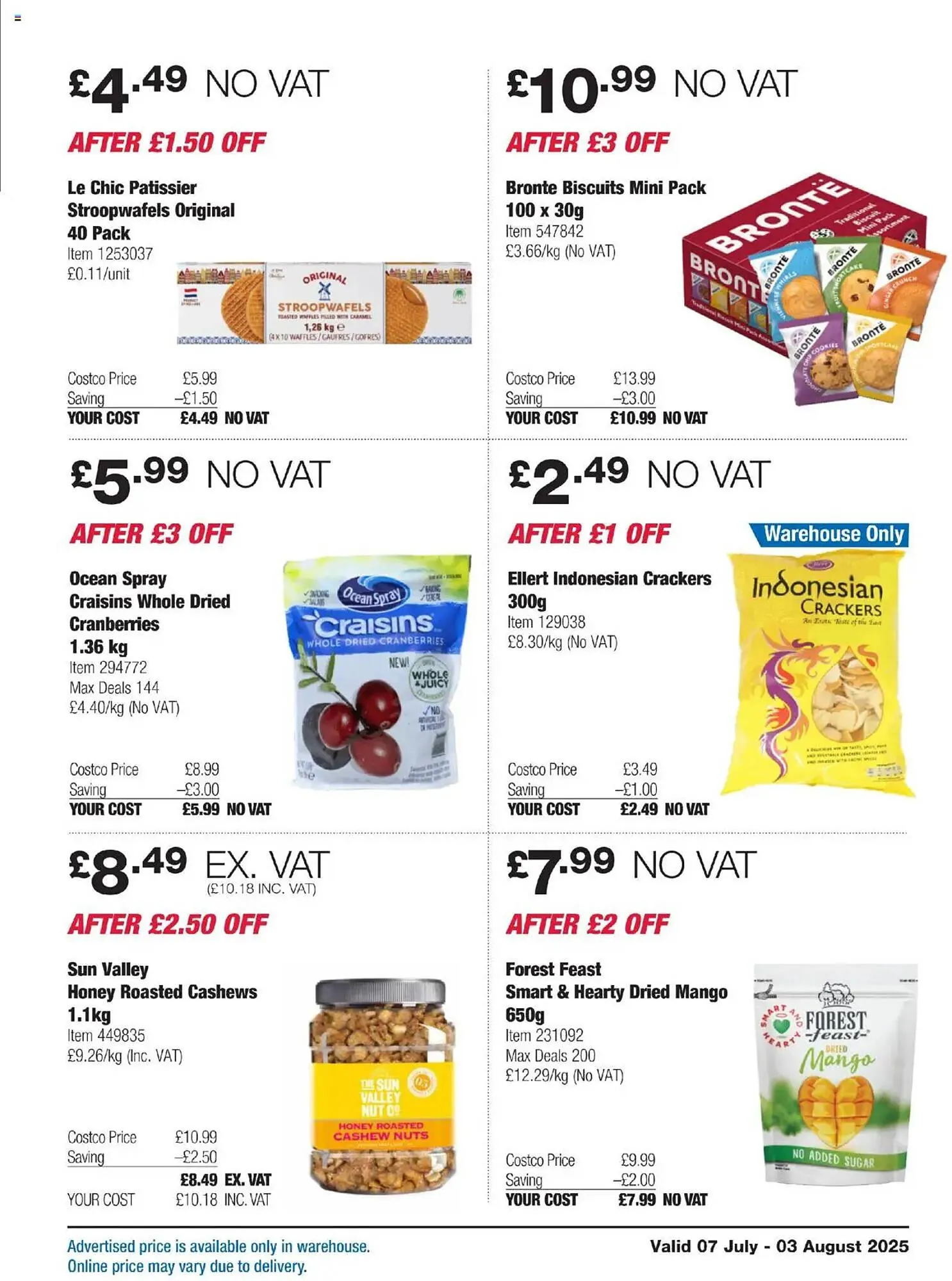 Costco leaflet from 7 July to 3 August 2025 - Catalogue Page 15